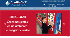Desktop Screenshot of clairmontschool.com